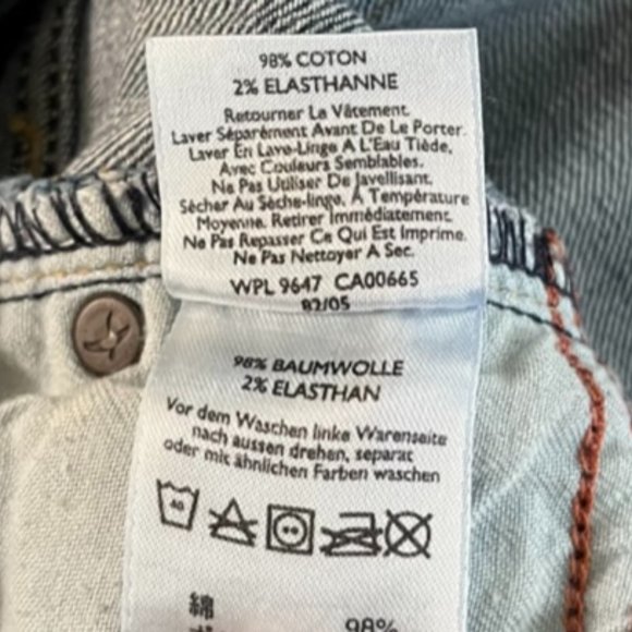 Eddie Bauer Curvy Slim Straight Womens Denim Jean sz 2 - Picture 13 of 13